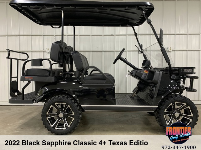 2023 Evolution Classic 4 Plus Texas Edition Black Sapphire w/ Brush Guard and Basket