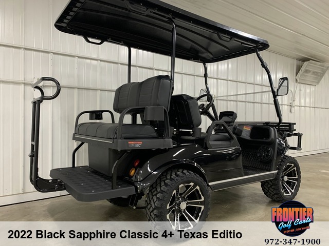 2022 Evolution Classic 4 Plus Texas Edition Black Sapphire w/ Brush Guard and Basket