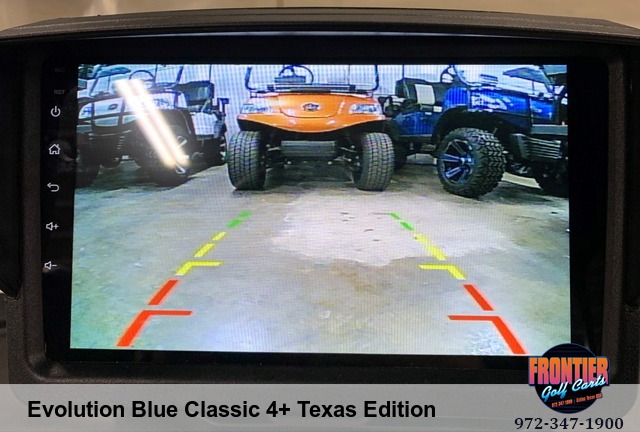 2023 Evolution Classic 4 Plus Texas Edition Blue w/ Brush Guard and Basket