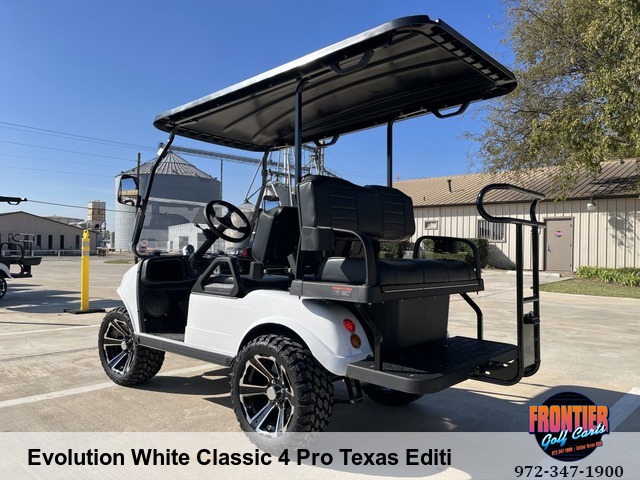 2023 Evolution Classic 4 Pro 100 White Texas Edition