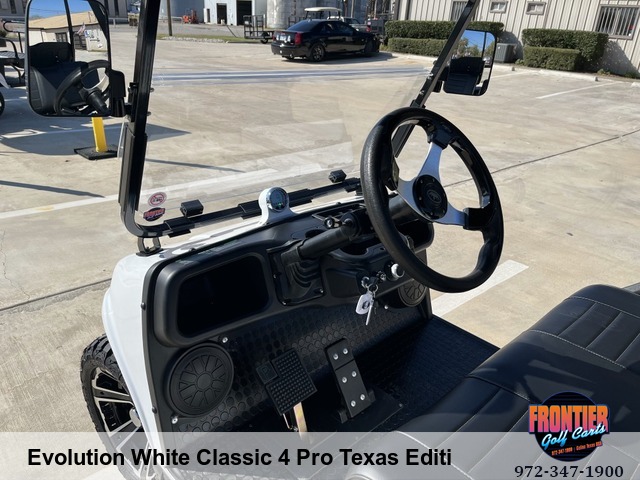 2023 Evolution Classic 4 Pro 100 White Texas Edition