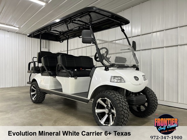 2024 Evolution Carrier 6+ Texas Edition Mineral White