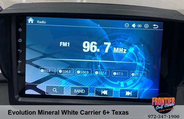 2023 Evolution Carrier 6+ Texas Edition Mineral White