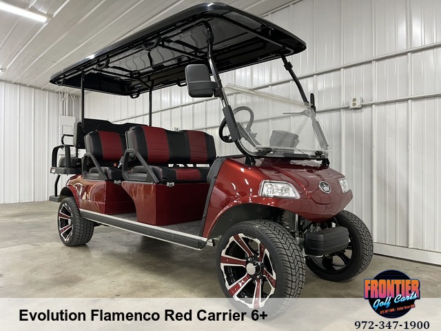 2024 Evolution Carrier 6+ Flamenco Red