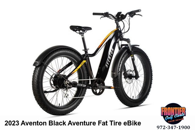 2023 Aventon Aventure Black Fat Tire eBike - 28 MPH Max