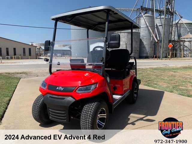 2024 Advanced EV Advent 4 4 Seat Traditional Cart