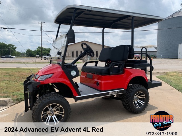 2024 Advanced EV Advent 4L 4 Seat Traditional Cart
