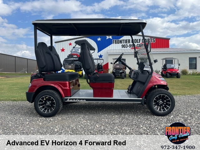 2025 Advanced EV Horizon 4 Forward 4 Forward Seat Cart