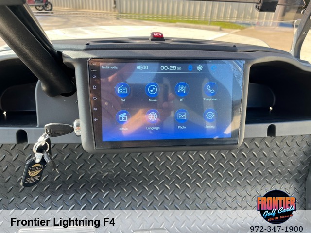 2024 Frontier Lightning F4 4 Forward Seat Cart