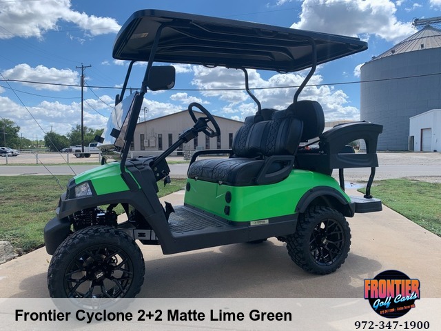 2024 Frontier Cyclone 2 4 Seat Traditional Cart