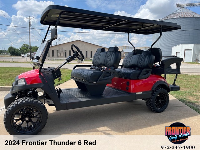 2024 Frontier Thunder 6 6 Seat Traditional Cart