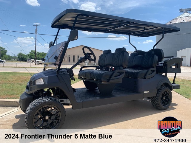 2024 Frontier Thunder 6 6 Seat Traditional Cart