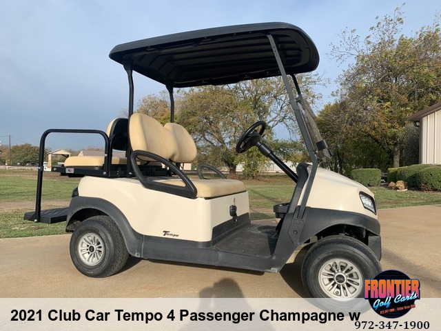 2021 Club Car Tempo Champagne