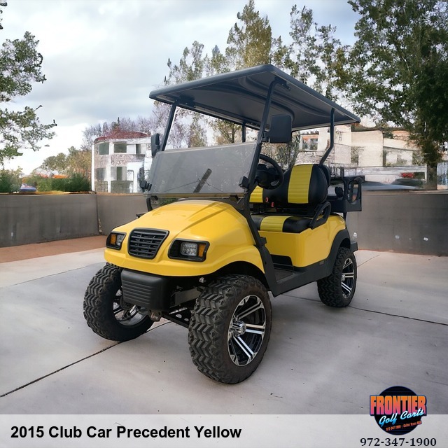 2015 Club Car Precedent Yellow