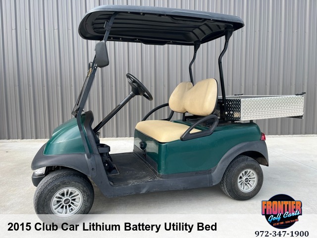 2015 Club Car Precedent Utility Bed