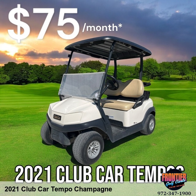 2021 Club Car Tempo Champagne