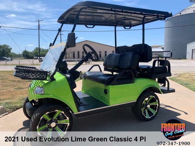 2021 Evolution Classic 4 Plus 4 Seat Traditional Cart